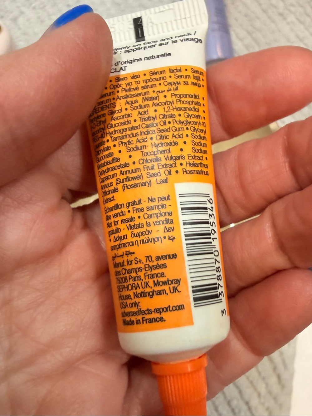 SEPHORA Super Brightening Serum with 7% Vitamin C + Vitamin E Glow NEW 8mL - Picture 3 of 4